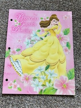 Disney Deadstock Vintage 2000’s Princess Paper Folder